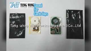 وحدة صوت مستشعر الضوء للبطاقات