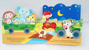 6 PET Button Sound Module For Animal Sound Board Book , Funny baby music book