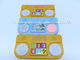 6 Button and 2 LED Module sound book for baby with Funny Nursery Rhyme