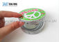 Compact Round Custom Pocket Makeup Mirror OEM For Promotional
